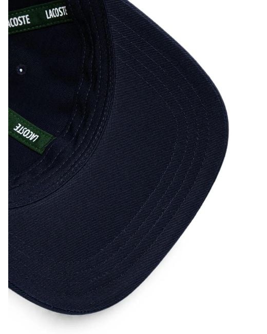 Lacoste Blue Logo-Embroidered Baseball Cap