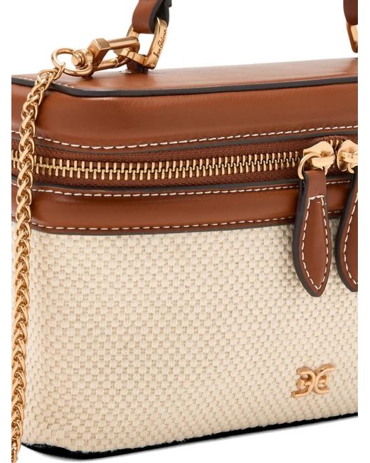 Sam Edelman Brown Paige Cross Body Bag
