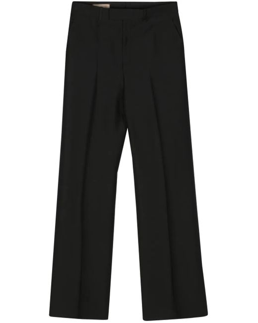Gucci Pantalon Met Split in het Black