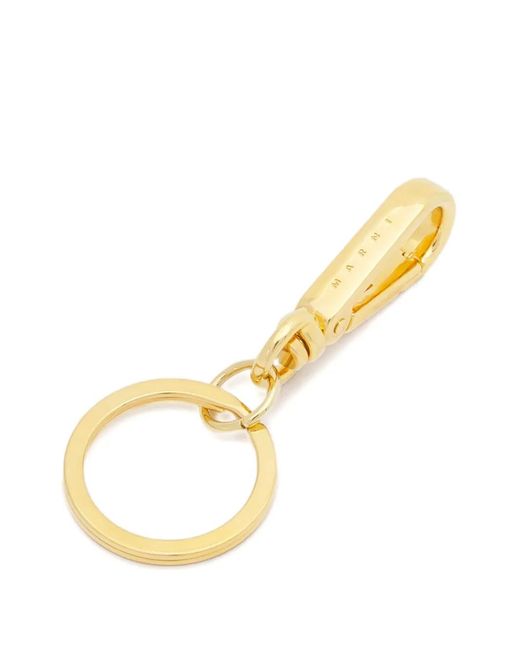 Marni Metallic Plated Keyring
