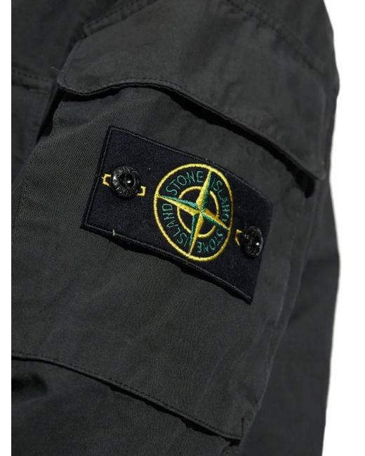 メンズ Stone Island マルチポケット ジャケット Black