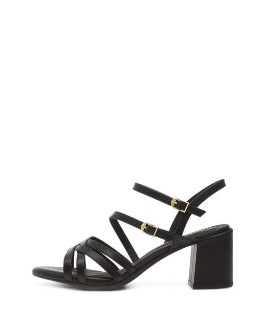 Clarks White Ezoria Multi-Strap Sandals