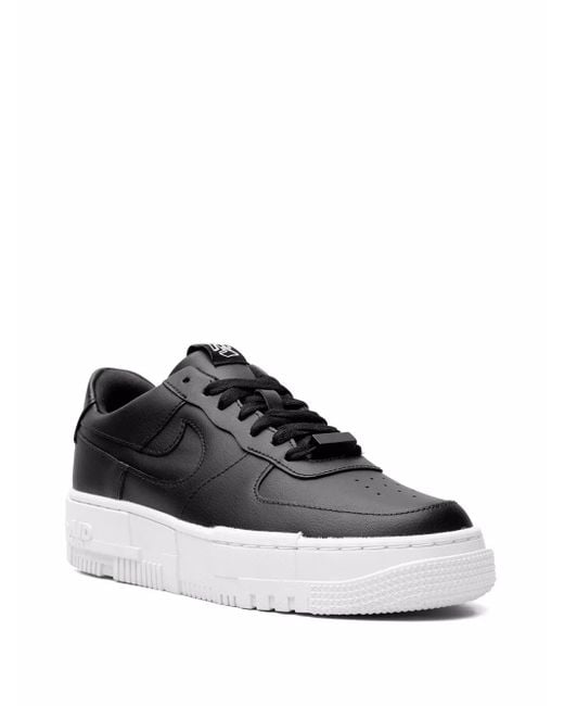 Nike Air Force 1 Pixel Shoe in Black | Lyst