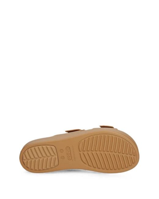 CROCSTM White Brooklyn Platform Slides