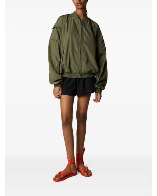 Save The Duck Green Lil Bomber Jacket
