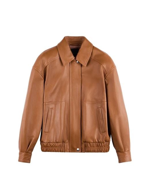 Hogan Brown Bomber Jacket
