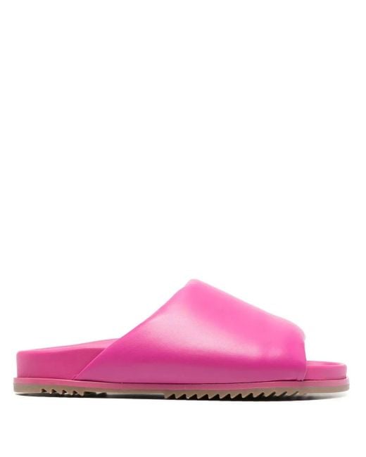 Rick Owens Pink Slider Sandals