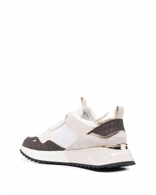 MICHAEL Michael Kors White Theo Trainer