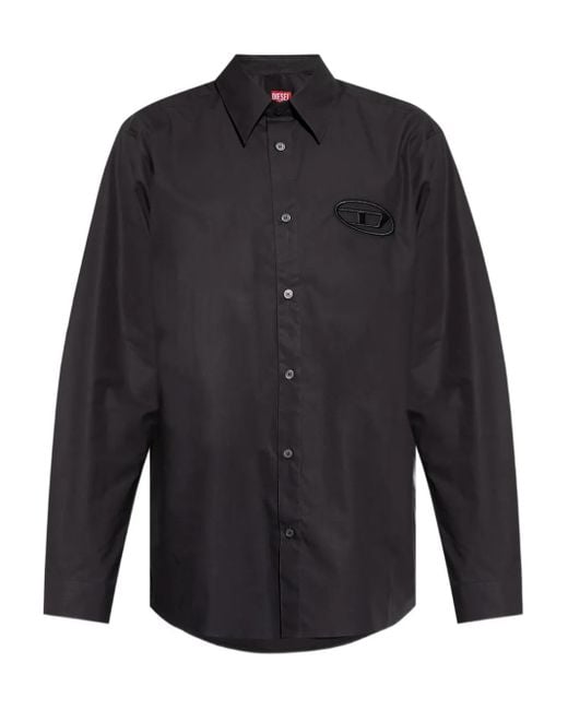 DIESEL Blue S-Simply Shirt for men