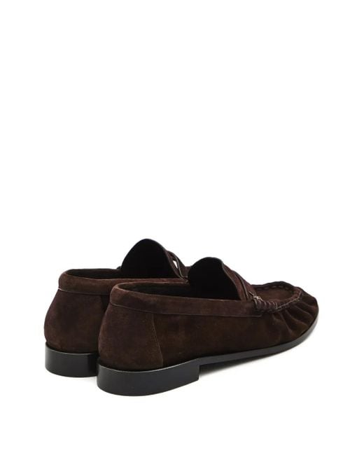 Saint Laurent Brown Le Loafers for men