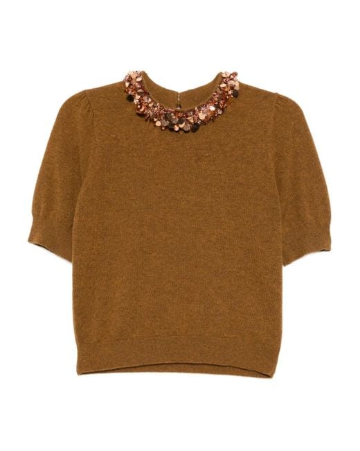 Ulla Johnson Brown Liv Top