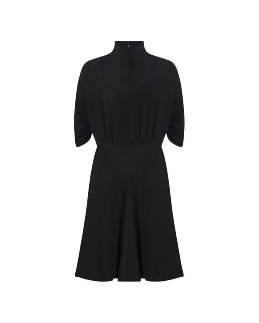 The Row Black Robe Mi-Longue Emmeline