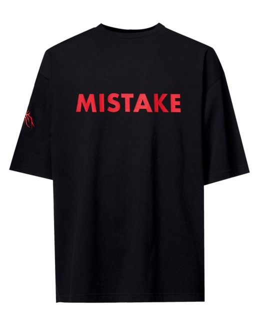 T-shirt Rave di A BETTER MISTAKE in Black