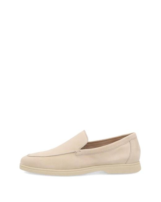 Frau White Mocassins En Daim for men