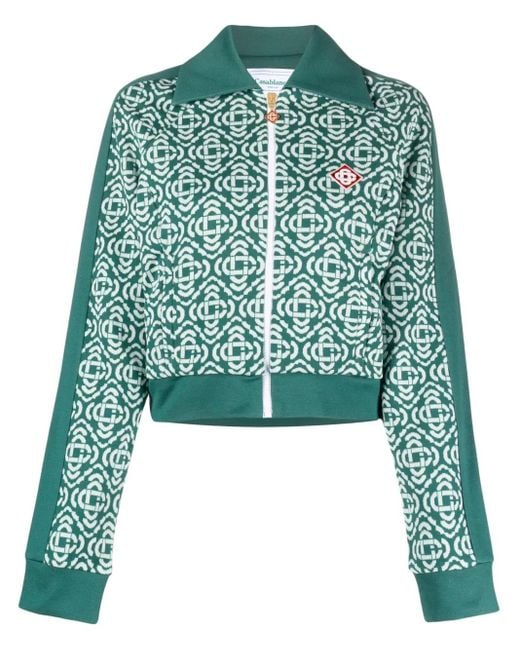 Casablanca Trainingstop Met Monogram in het Green