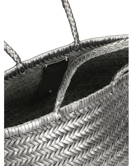 Borsa Tote Con Manico di Dragon Diffusion in Gray