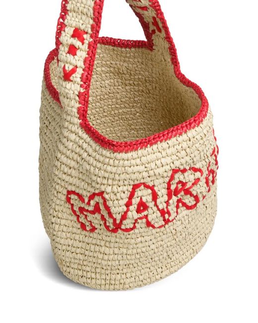 Marni White Nassa Small Shoulder Bag