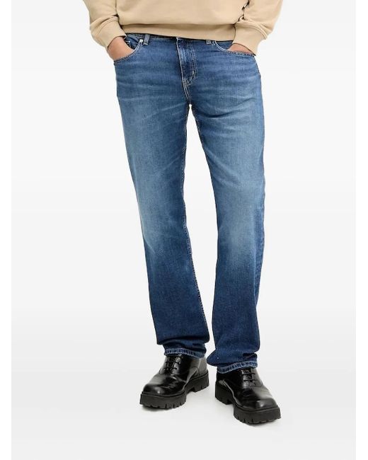 Karl Lagerfeld Jeans mit Logo-Patch in Blue für Herren