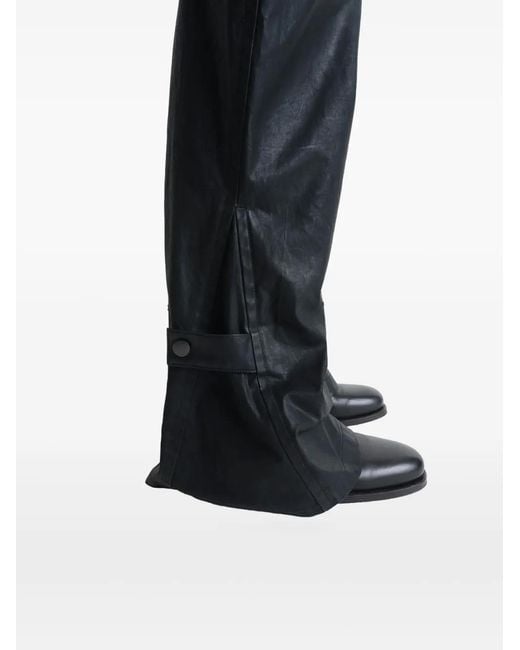 Lemaire Black Straight Rain Pants