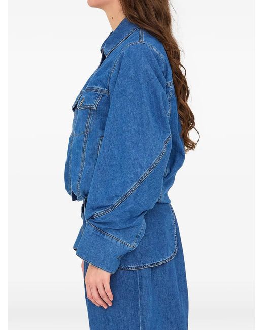 Loewe Blue Denim Cotton Jacket