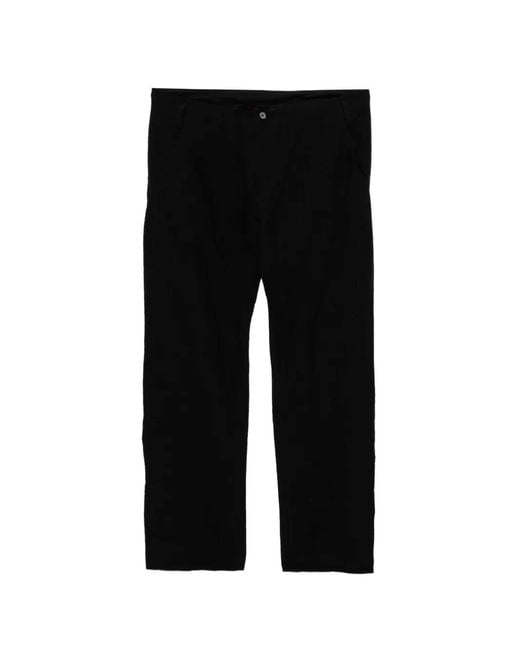 Ma+ Black Origami Trousers for men