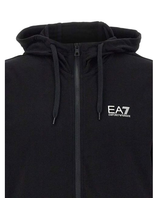 EA7 Blue Core Identity Sweatshirt for men