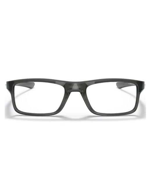 Oakley Brown Brille Mit Eckigem Gestell