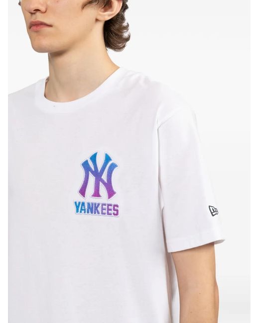 KTZ White Ny Yankees T-Shirt for men