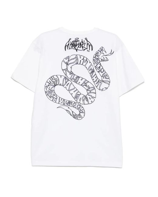 Maharishi White Kay One Year Of The Snake T-Shirt for men