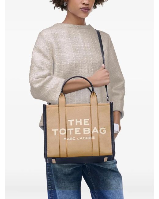 Marc Jacobs Metallic The Colorblock Medium Tote Bag
