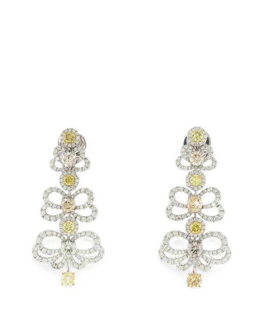 HYT Jewelry White Diamond Earrings
