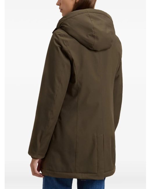 Parka Con Capucha Woolrich de color Brown