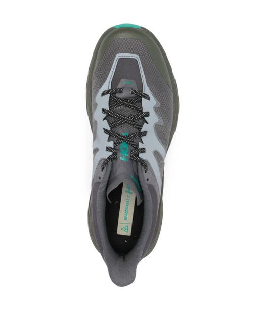 Hoka One One Speedgoat 5 Lace-up Sneakers Gray