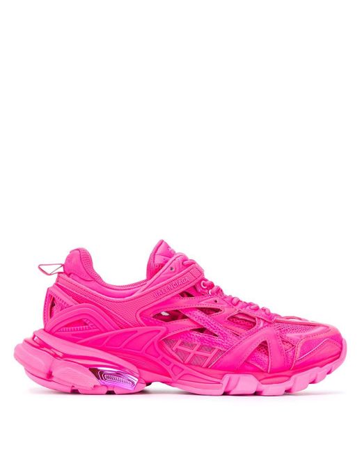 Balenciaga Rubber Track.2 Sneakers in Pink - Save 41% | Lyst