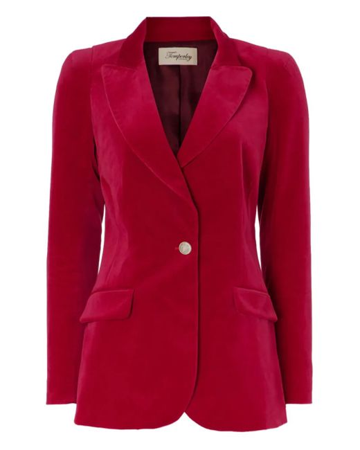 Blazer con doble botonadura Temperley London de color Red