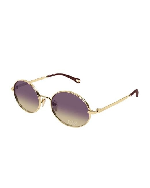 Chloé Pink Ch0326S Round-Frame Sunglasses