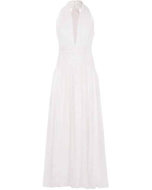 Nicholas Arella Maxi-Dress in het White