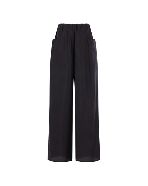 Ter Et Bantine Blue Wide-Leg Elasticated Trousers