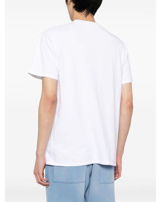NAHMIAS White Bunny Graphic-print T-shirt for men