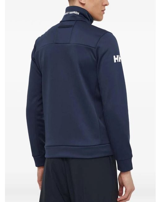 Helly Hansen Blue Zip-Up Stand-Neck Sweatshirt for men