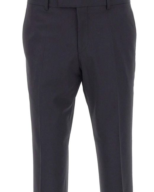 Boss Blue Tailored Trousers for men