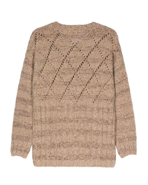 Cormio Natural Antonio Metallic-Threading Jumper