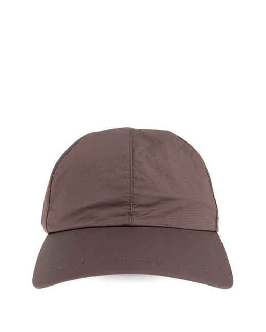 On Shoes Brown Logo-Embroidered Baseball Cap