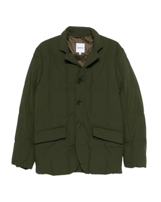 Aspesi Green Pocket Jacket for men