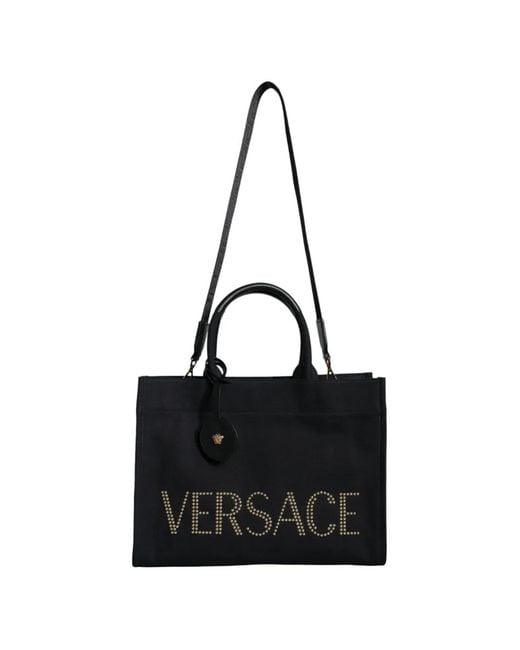Versace Shopper Met Studs in het Black