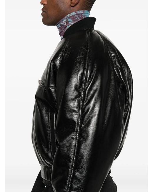 Chaqueta Bómber Con Cremallera LỰU ĐẠN de hombre de color Black