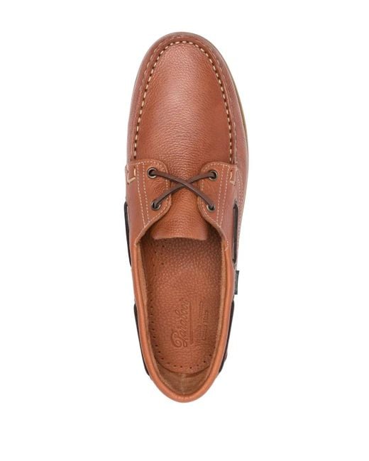 Paraboot Brown 'barth' Loafers for men