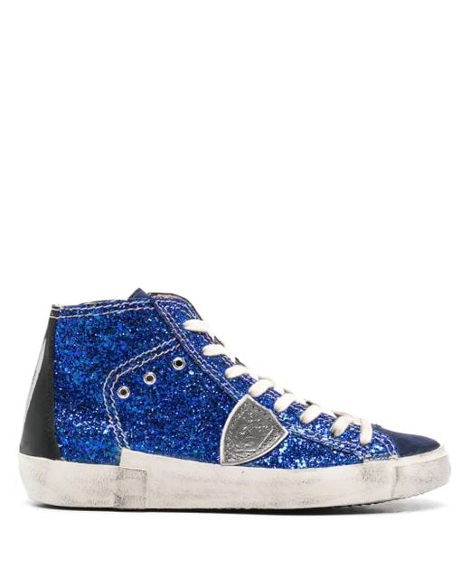 Philippe Model Blue Prsx High Sneakers