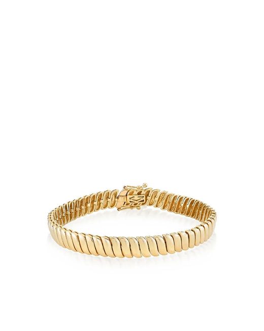 Anita Ko Metallic Zoe Snake-Chain Bracelet
