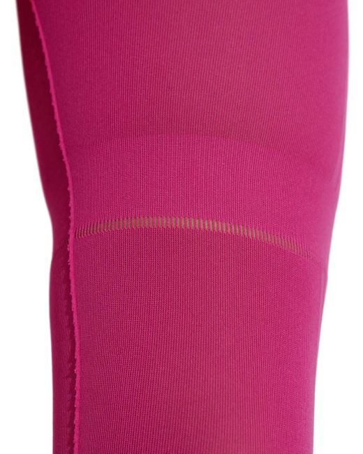 Leggings Con Design A Inserti di Pleats Please Issey Miyake in Pink